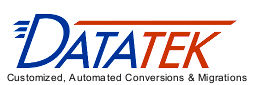 Datatek - Customized, Automated Easytrieve Conversion Solutions